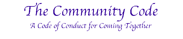 The Intenders Community Code