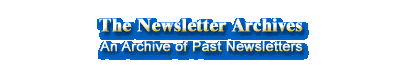 The Intenders NewsletterArchives